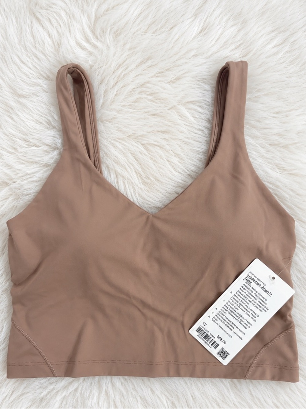 lululemon athletica Align Tank Bra - Taupe Brown
